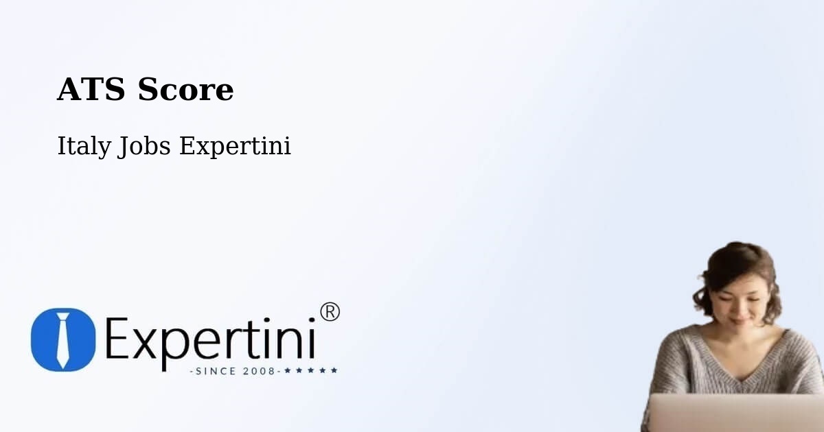 Resume ATS Score & Job Description Match Tool – Capistrano - Italy Jobs Expertini