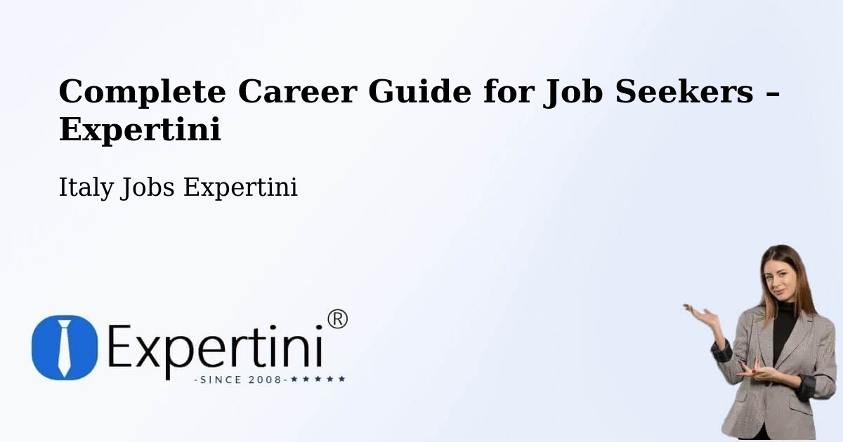 Career Guide for Job Seekers – Capistrano - Capistrano, Italy Jobs Expertini