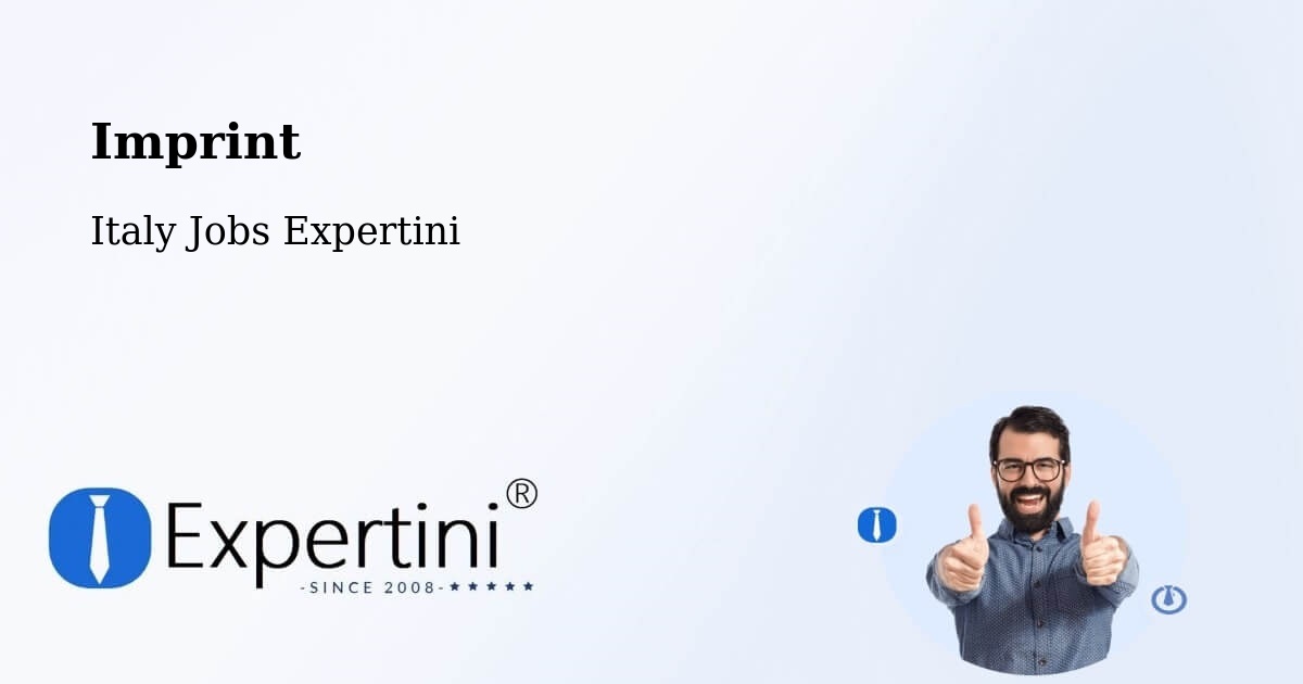 Imprint – Capistrano - Italy Jobs Expertini