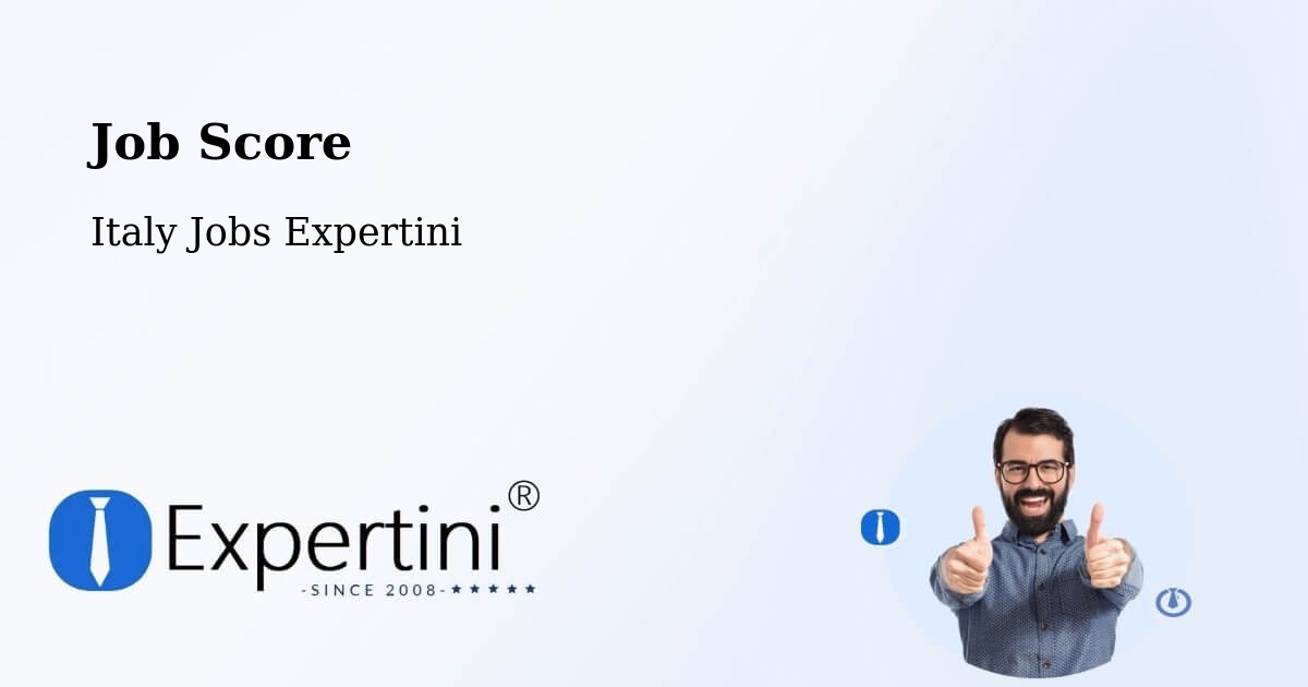 Job Score & Job Description Score Tool – Capistrano - Italy Jobs Expertini